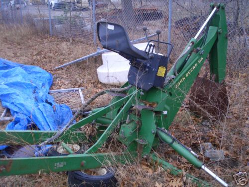 John deere 8A backhoe attachment back hoe