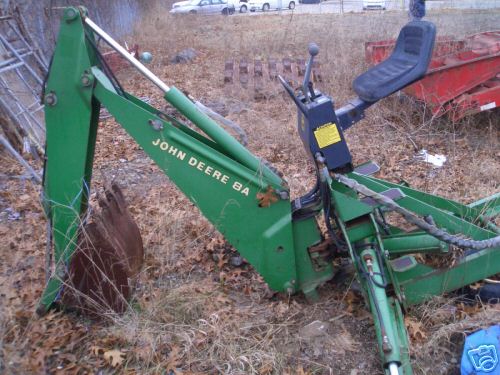 John deere 8A backhoe attachment back hoe