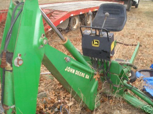 John deere 8A backhoe attachment back hoe