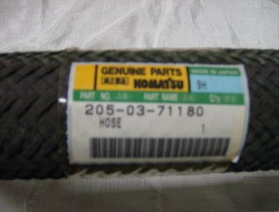 Komatsu radiator hoses