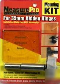 Measure pro 31628 measure pro hidden hinge mounting kit