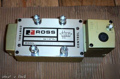 New ross W7476A6331 pneumatic air valve 2-10 bar nnb