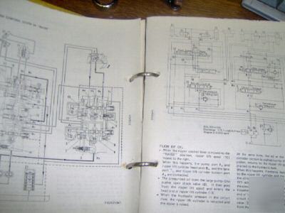 Shop manual for komatsu D135A-1 no.10001 and up