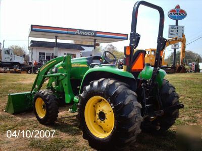 Very nice john deere 4520 4X4 loader tractor #4603