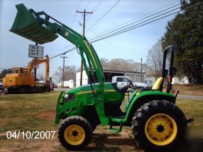 Very nice john deere 4520 4X4 loader tractor #4603