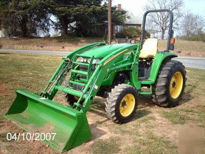 Very nice john deere 4520 4X4 loader tractor #4603