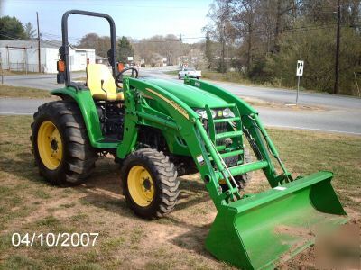 Very nice john deere 4520 4X4 loader tractor #4603