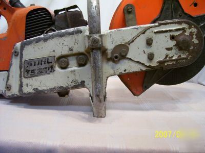  stihl concrete cutting saw TS350 5100 rpm gas ts 350 