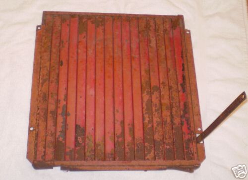 1950's farmall h radiator shutter