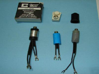 75-300 ohm tv, uhf, vhf and cable matching transformers