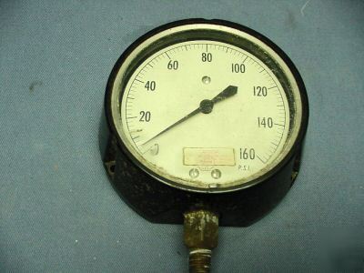 Acco helicoid pressure gauge(gage) 0 - 160 psi