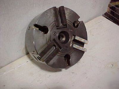 Buck forkardt 8'' power chuck * used