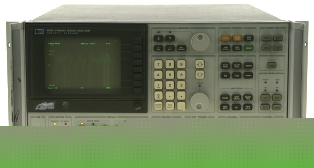 Hp 3562A dual channel dynamic signal analyzer