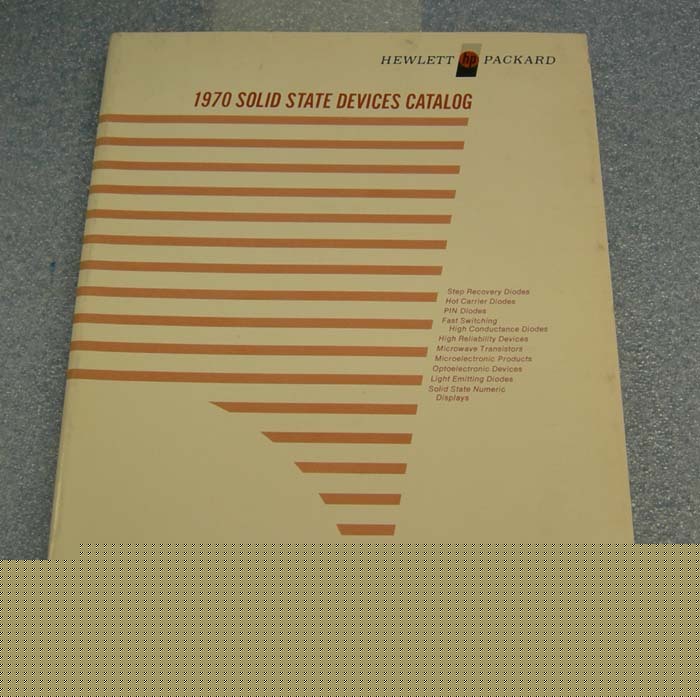 Hp solid state devices catalog 1970