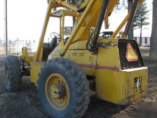 Hyster A66A 6600K 4X4 crab crawl fork lift