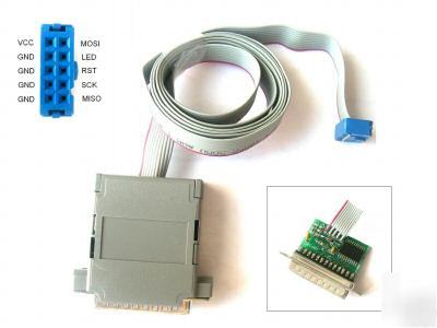 ISP10 avr atmel parallel port programming adapter