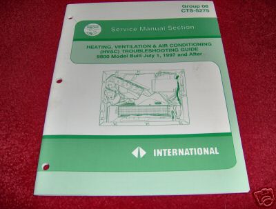 International trucks service manual 1997 & after