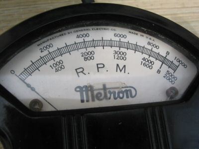 Metron type 25A handheld tachometer