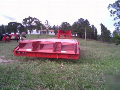 New 2007 gooseneck equipment trailers 35'+5' dual axle