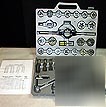 New 45 pc. tap and die set metric 