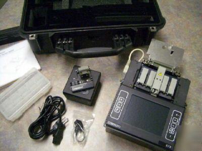 New corning X75 fiber optic fusion splicer w/ cleaver * *