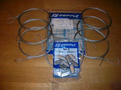 New gripple loop hangers & rope grips- 
