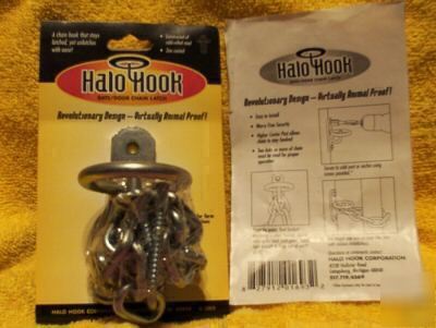 New halo-hook: gate, fence & door chain latch