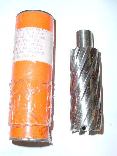 New hougen rotabroach metal boreing drill bit 1 5/16