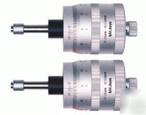 New pair of mitutoyo x-y stage micrometer heads + bonus