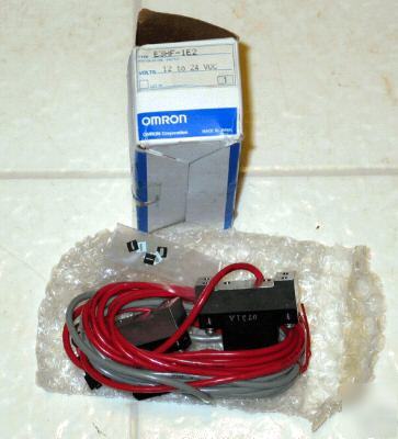 Omron E3HF-1E2 7MM thin profile photoelectric sensor 