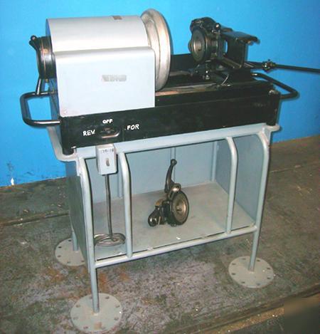 Oster model 502 pipe threading machine