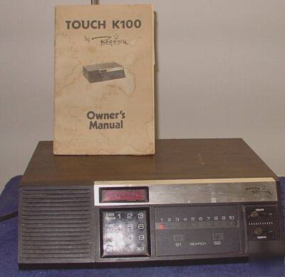 Regency touch k 100 programmable