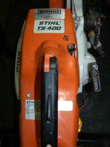 Stihl ts 400 concrete saw used runs great 