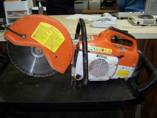 Stihl ts 400 concrete saw used runs great 