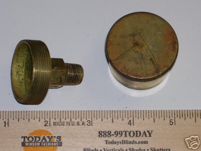 Vintage brass grease cup from auburn ny - hit & miss 