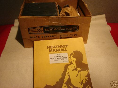 Wow unbuilt heathkit im 2202 digital multimeter 