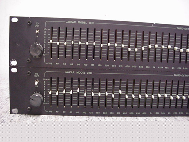 2 x jaycar 2801 third octave graphics equaliser*tested*