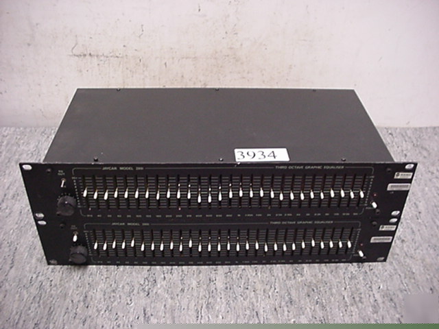 2 x jaycar 2801 third octave graphics equaliser*tested*
