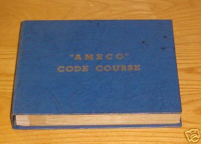 Ameco code course #1-22 45 rpm records excellent