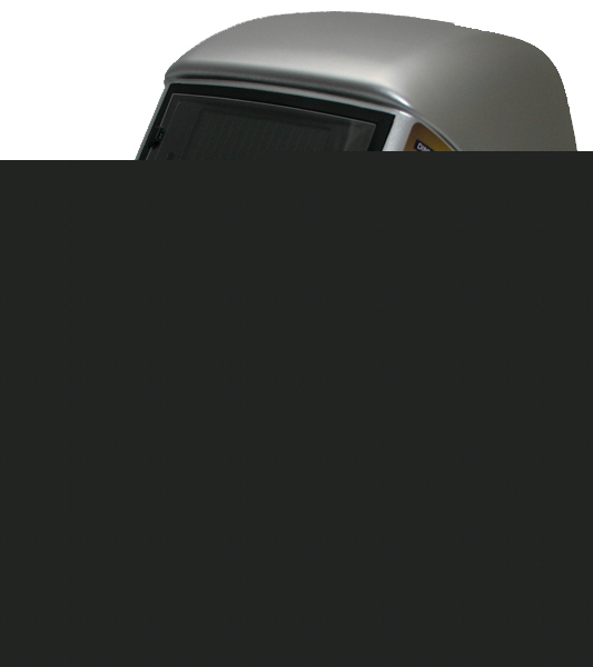 Auto darkening shade adjustable solar welding helmet