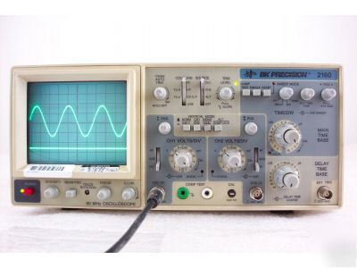 Bk precision 2160 60MHZ oscilloscope *as is*