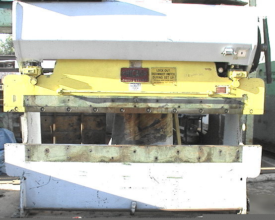 Chicago dreis & krump 50-75 ton 810-c press brake