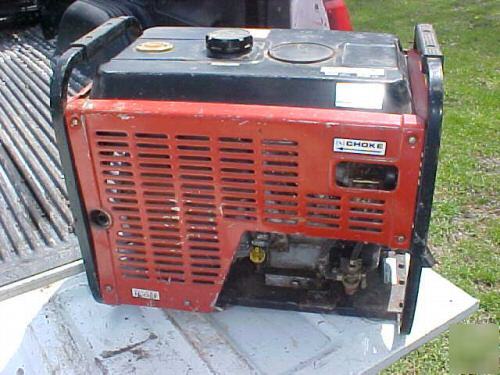 Craftsman gas engine generator 2400 watts model 580