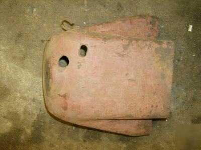 Farmall h rear gas fuel tank support mount