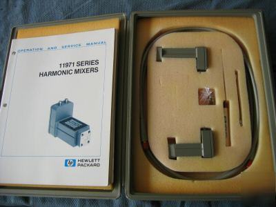 H.p. 11971 harmonic mixer set