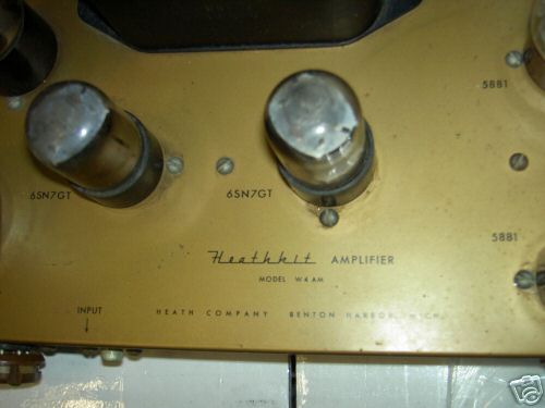 Heathkit W4AM-single-chassis 20-watt amplifier