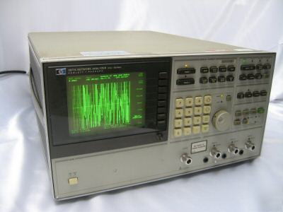 Hp agilent 3577A network analyzer oscilloscope logic