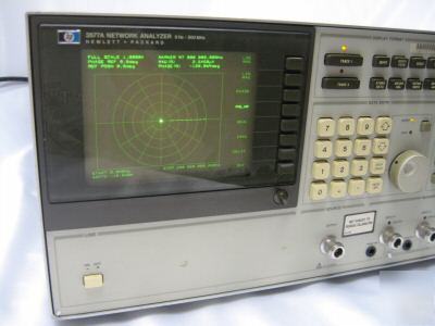 Hp agilent 3577A network analyzer oscilloscope logic