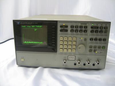 Hp agilent 3577A network analyzer oscilloscope logic