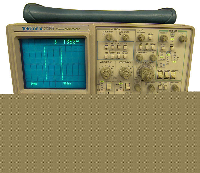 Like new tektronix 2465 oscilloscope 300MHZ 4-channel 